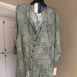MICHEAL KORS LONG BLOUSE